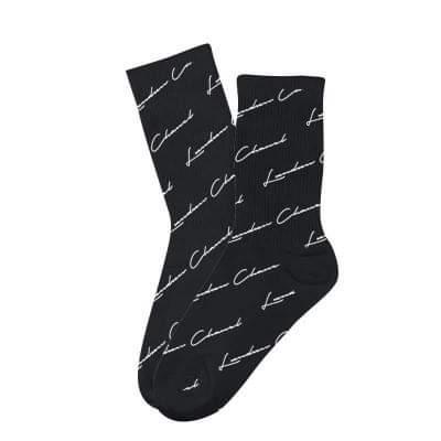 Lxndxn Chanel Socks - BLACK
